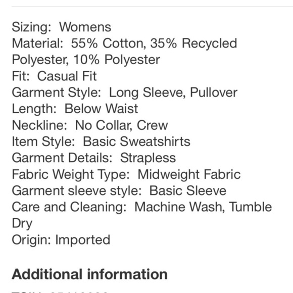 Women's Cropped Sweatshirt - Wild Fable
Gray - Picture 9 of 9